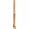 Ekena Millwork Redmond Timber Gable Bracket, Western Red Cedar, 108"W x 63"H x 3 1/2"D x 3 1/2"F, 14/12 Pitch GBW108X63X0404RED00SWR - alternate 3